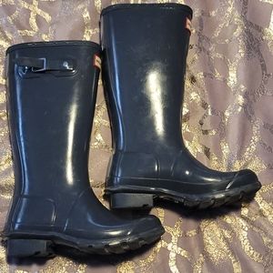 Girls tall Hunter boots